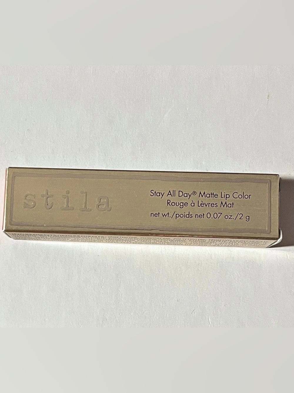 Stila Stay All Day Matte Lip Color Warm Kiss Red NWT